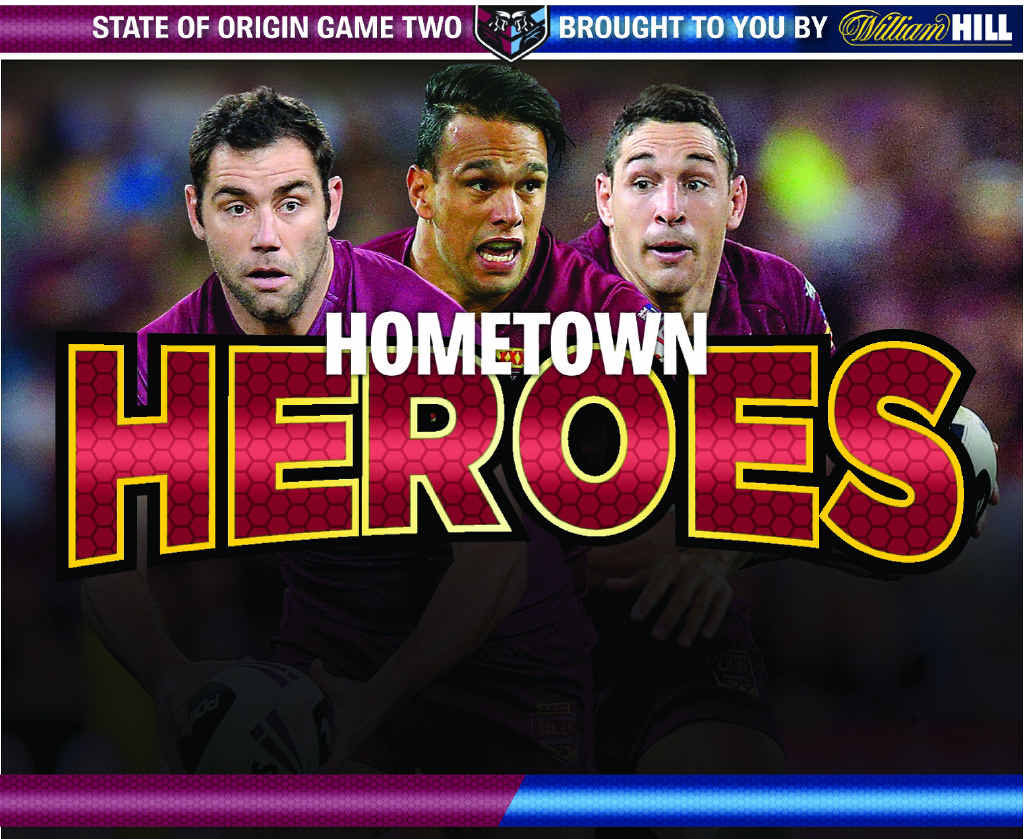 STORM CONNECTION: Queensland stars (from left) Cameron Smith, Will Chambers and Billy Slater will have strong Melbourne support tonight against NSW at the MCG. STORM CONNECTION: Queensland stars (from left) Cameron Smith, Will Chambers and Billy Slater will have strong Melbourne support tonight against NSW at the MCG.